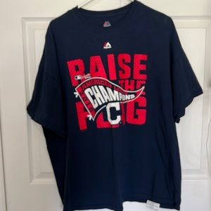 Cleveland Indians 2016 tshirt, never worn